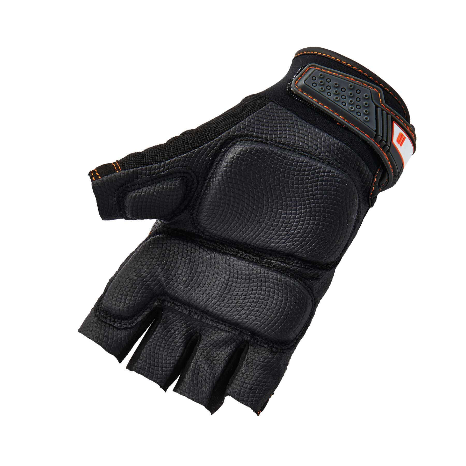 Half-Finger Impact Gloves - Mechanic